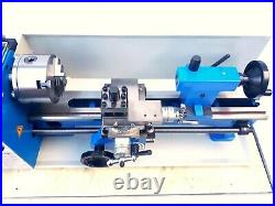 AMA714B Mini Lathe 7x14 Machine 4 Chuck BRUSHLESS MOTOR + METAL GEARS