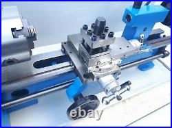 AMA714B Mini Lathe 7x14 Machine 4 Chuck BRUSHLESS MOTOR + METAL GEARS