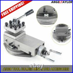 AT300 Metal Lathe Tool Post Assembly Bracket Processing Mini Lathe Accessories