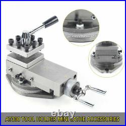 AT300 Tool Holder Mini Lathe Accessories Metal Change Lathe Assembly Equipment