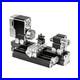 All-Metal Elevated Mini Safety Lathe 36W, 20,000RPM Precision Metal & Wood Tu
