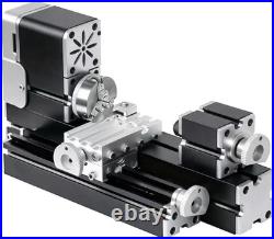 All-Metal Mini Lathe Machine, 20,000RPM 36W with 0.02Mm Molded Scale Small 310
