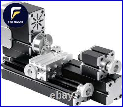 All-Metal Mini Lathe Machine 20,000RPM 36W with 0.02Mm Molded Scale Small 310Mm