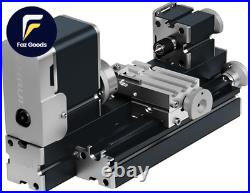 All-Metal Mini Lathe Machine 20,000RPM 36W with 0.02Mm Molded Scale Small 310Mm