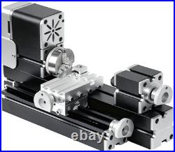 All-Metal Mini Lathe Machine, 36W 20,000RPM Precision Lathe with 0.02Mm Molded S