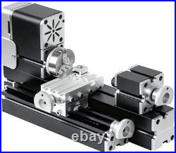 All-Metal Mini Lathe Machine, 36W 20,000RPM Precision Lathe with 0.02mm Molded S All-Metal Mini Lathe Machine, 36W 20,000RPM Precision Lathe with 0.02mm Molded S