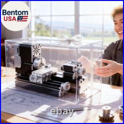 All-Metal Miniature Lathe 36W 20000Rpm Didactical Mini Metal Lathe Machine for H