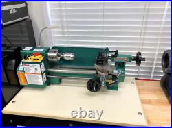 BARELY USED- Grizzly G8688 Mini Metal Lathe 7 x 12 in