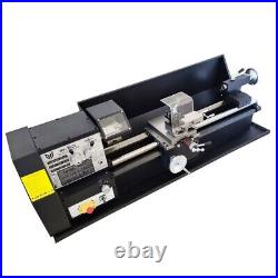 BK260L Precision Metal Bench Lathe Metric/Inch Mini Metalworking Lathe 110V