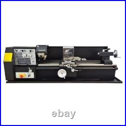 BK260L Precision Metal Bench Lathe Metric/Inch Mini Metalworking Lathe 110V