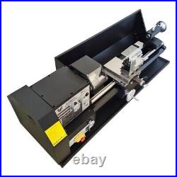 BK260L Precision Metal Bench Lathe Metric/Inch Mini Metalworking Lathe 110V