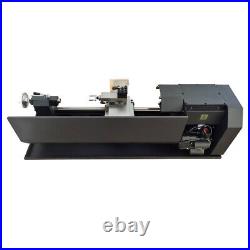 BK260L Precision Metal Bench Lathe Metric/Inch Mini Metalworking Lathe 110V