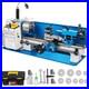 Bench Top Mini Metal Lathe 7x14 Variable Speed Milling Machine with a Lamp