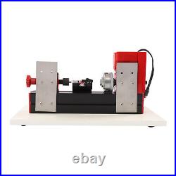 Benchtop Mini Metal Lathe Cutting Machine fit DIY Wood Metal 45x135MM 12,000rpm