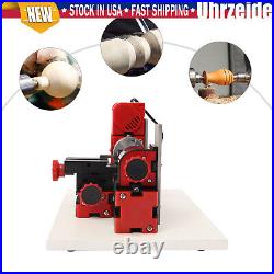 Benchtop Mini Metal Lathe Cutting Machine for DIY Wood Metal 45x135MM 12,000rpm