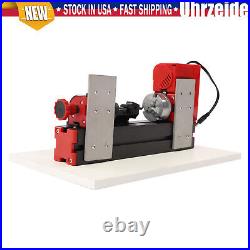 Benchtop Mini Metal Lathe Cutting Machine for DIY Wood Metal 45x135MM 12,000rpm