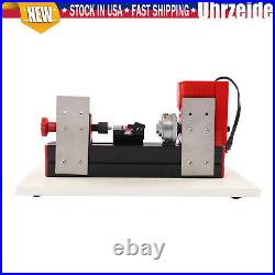 Benchtop Mini Metal Lathe Cutting Machine for DIY Wood Metal 45x135MM 12,000rpm