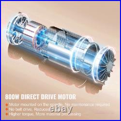 Brushless Metal Lathe 7''x16''/180mm400mm 800W Digital Display Continuously