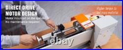 Brushless Metal Lathe 7''x16''/180mm400mm 800W Digital Display Continuously