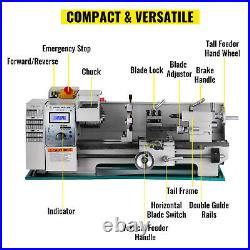 Brushless motor Metal Mini Lathe Woodworking Tool 750W Variable Speed Cutter