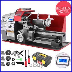 Brushless motor Mini Metal Lathe Woodworking Tool Cutter Automatic 2500RPM