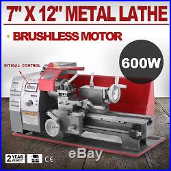 Brushless motor Mini Metal Lathe Woodworking Tool Drilling Motorized Automatic