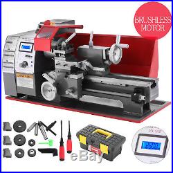 Brushless motor Mini Metal Lathe Woodworking Tool Drilling Motorized Machine