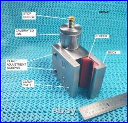 CARRIAGE STOP withCALIBRATED DIAL for Mini Lathe U. S. Calibration(inches) CARRIAGE STOP withCALIBRATED DIAL for Mini Lathe U. S. Calibration(inches)