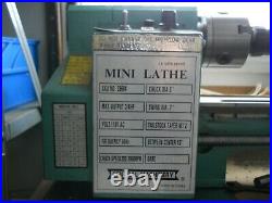 CENTRAL MACHINERY 7 In. X 10 In. Precision Benchtop Mini Lathe