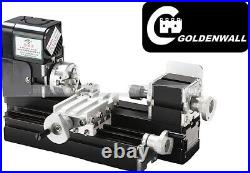 CGOLDENWALL Mini DIY Machine Metal Mini Lathe 24W 20000rpm Teaching Metal Lathe