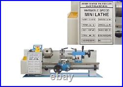 CJ0618 Model Mini Metal Processing Lathe Metric Thread 110V 750W Brushless Motor