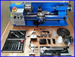 CJ18A Mini Lathe Blue METAL GEAR Package