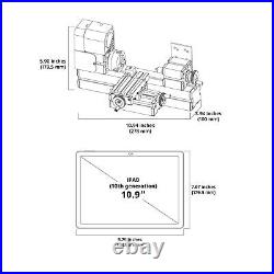 CJC All Metal Miniature Lathe 36W 20000RPM Universal Mini Metal Lathe Machi