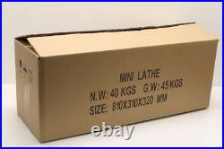 CMT 7x14 Mini Metal Lathe Machine 550W Variable Speed 2500 RPM