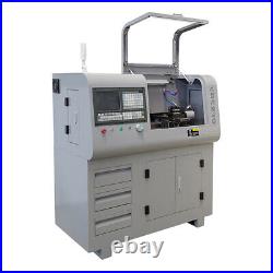 CNC Mini Metal Lathe Machine Siemens 808D Controller Home Fit in Small Location