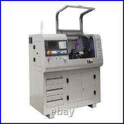 CNC Mini Metal Lathe Machine Siemens 808D Controller Home Fit in Small Location