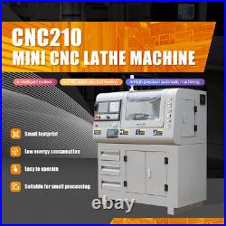 CNC Mini Metal Lathe Machine Siemens 808D Controller Home Fit in Small Location