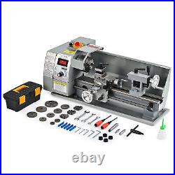 CREWORKS 8x14 Mini Metal Lathe 600W Digital Variable Speed Metalworking 2250RPM