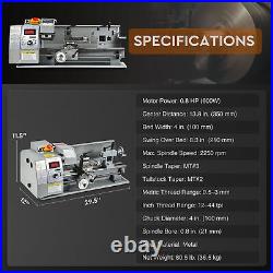 CREWORKS 8x14 Mini Metal Lathe 600W Digital Variable Speed Metalworking 2250rpm