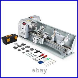 CREWORKS 9x24 Mini Metal Lathe 1100W Brushless Motor 3000RPM Benchtop 3 Jaw