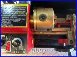 Central Machinery Precision 7x10 Mini Lathe withAll Options