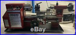 Central Machinery Precision 7x10 Mini Lathe withDigital Readout & All Options