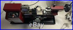 Central Machinery Precision 7x10 Mini Lathe withDigital Readout & All Options