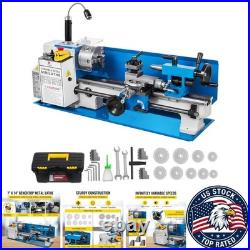 Compact Benchtop Metal Lathe 550W Precision Speed Control & Safety Features Compact Benchtop Metal Lathe 550W Precision Speed Control & Safety Features