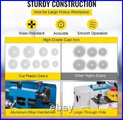 Compact Benchtop Metal Lathe 550W Precision Speed Control & Safety Features Compact Benchtop Metal Lathe 550W Precision Speed Control & Safety Features
