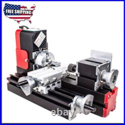 DC 12V 24W DIY Miniature Metal Multifunction Mini Lathe Machine 20000Rev/min