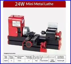 DIY Mini CNN Metalworking Metal Motorized Lathe Machine For Hobby Model Making DIY Mini CNN Metalworking Metal Motorized Lathe Machine For Hobby Model Making