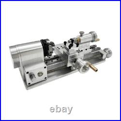 DIY Mini Lathe Spindle Through 0.43 Hole Woodworking Lathe Micro Lathe 110V