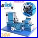 DIY Mini Motorized Lathe Machine 36W Tool Metal Woodworking Hobby Model Making