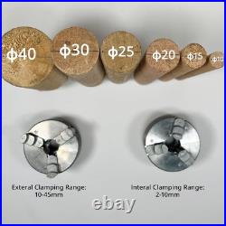 DIY Mini Motorized Lathe Machine 36W Tool Metal Woodworking Hobby Model Making